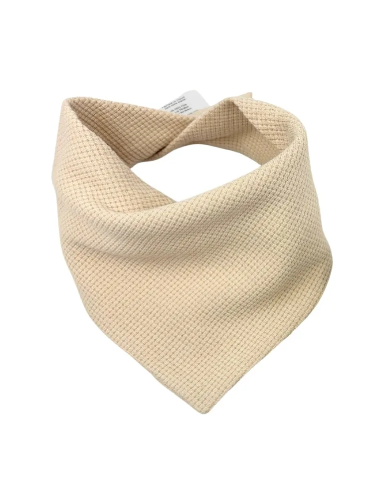 Petit Pote - Bavoirs bandana bébé - Lot de 2 – Taille unique / N&B