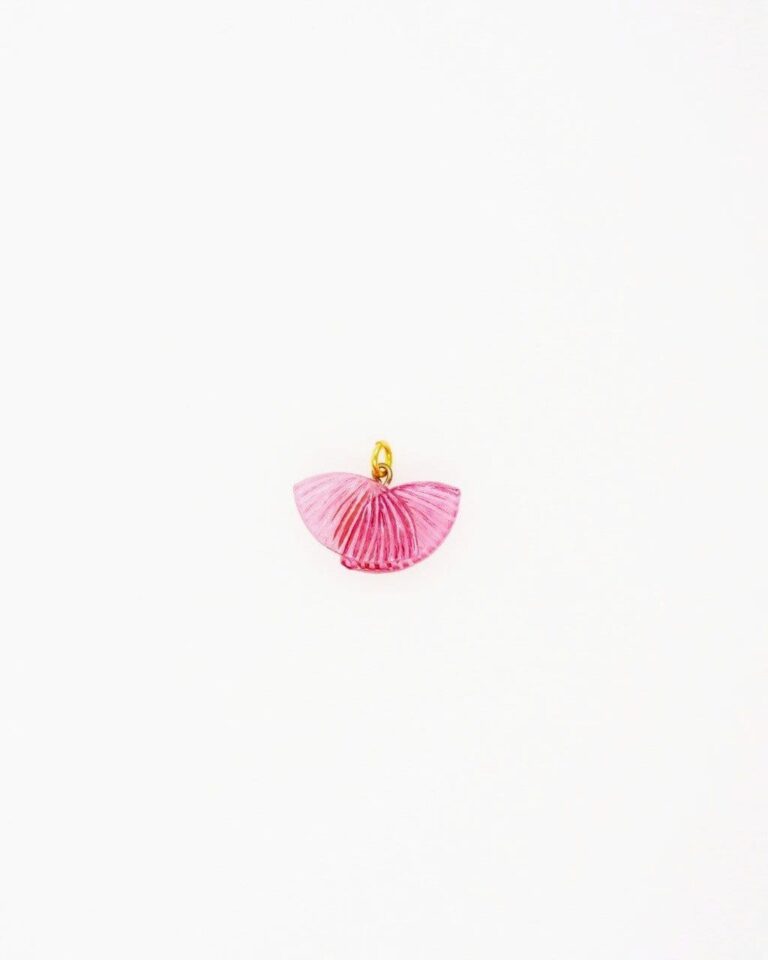 Ciléa Bijoux - Pendentif fantaisie Ebisu – Citron / Sans chaine