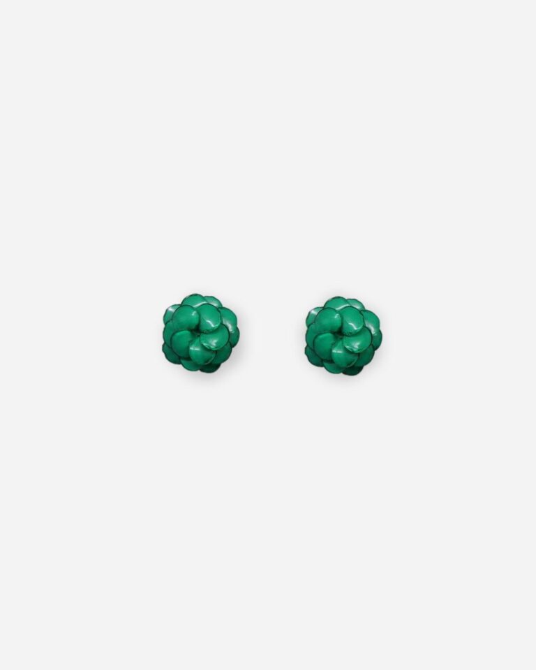Ciléa Paris - Boucles d'oreilles Géranium - Mini – Bleuet / Tige (Oreilles percées)