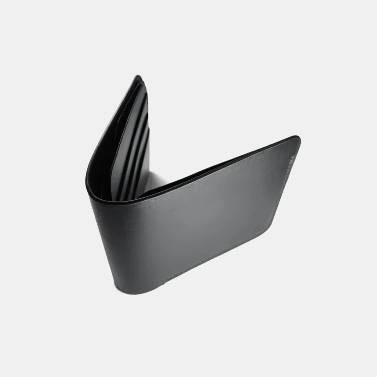 Darksails - Portefeuille en Cuir Noir
