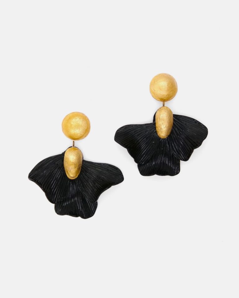 Ciléa Paris - Boucles d'oreilles pendantes Élise - Grand – Rouge / Tige (Oreilles percées)