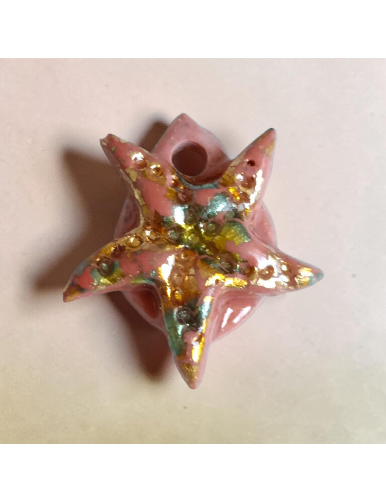 L’Atelier de Patricia - Boucles d'oreilles interchangeable - coquillages – Marron clair