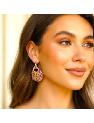 Boucles d’oreilles interchangeable – tortue par la marque L’atelier de Patricia L’atelier de Patricia - Boucles d’oreilles interchangeable – tortue