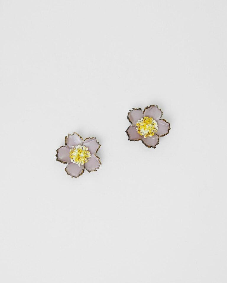 Ciléa Paris - Boucles d'oreilles Tuba - Mini – Vert / Dormeuse (Oreilles percées)