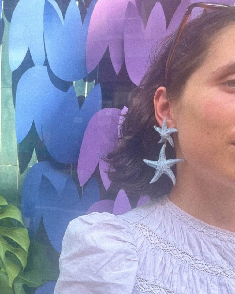 Ciléa Bijoux - Boucles d'oreilles pendantes Ariel – Or / Tige (oreilles percées)