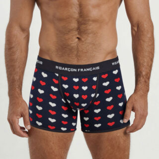Garçon Français - Boxer classique joli-coeur
