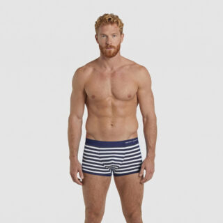 Boxer de bain Marinière – broderie par la marque Garçon Français Garçon Français - Boxer de bain Marinière – broderie