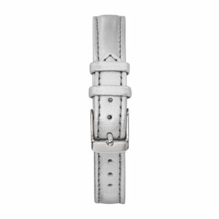 Menthe à l’eau - Bracelet Femme 16 mm Cuir Véritable Argent boucle chromée