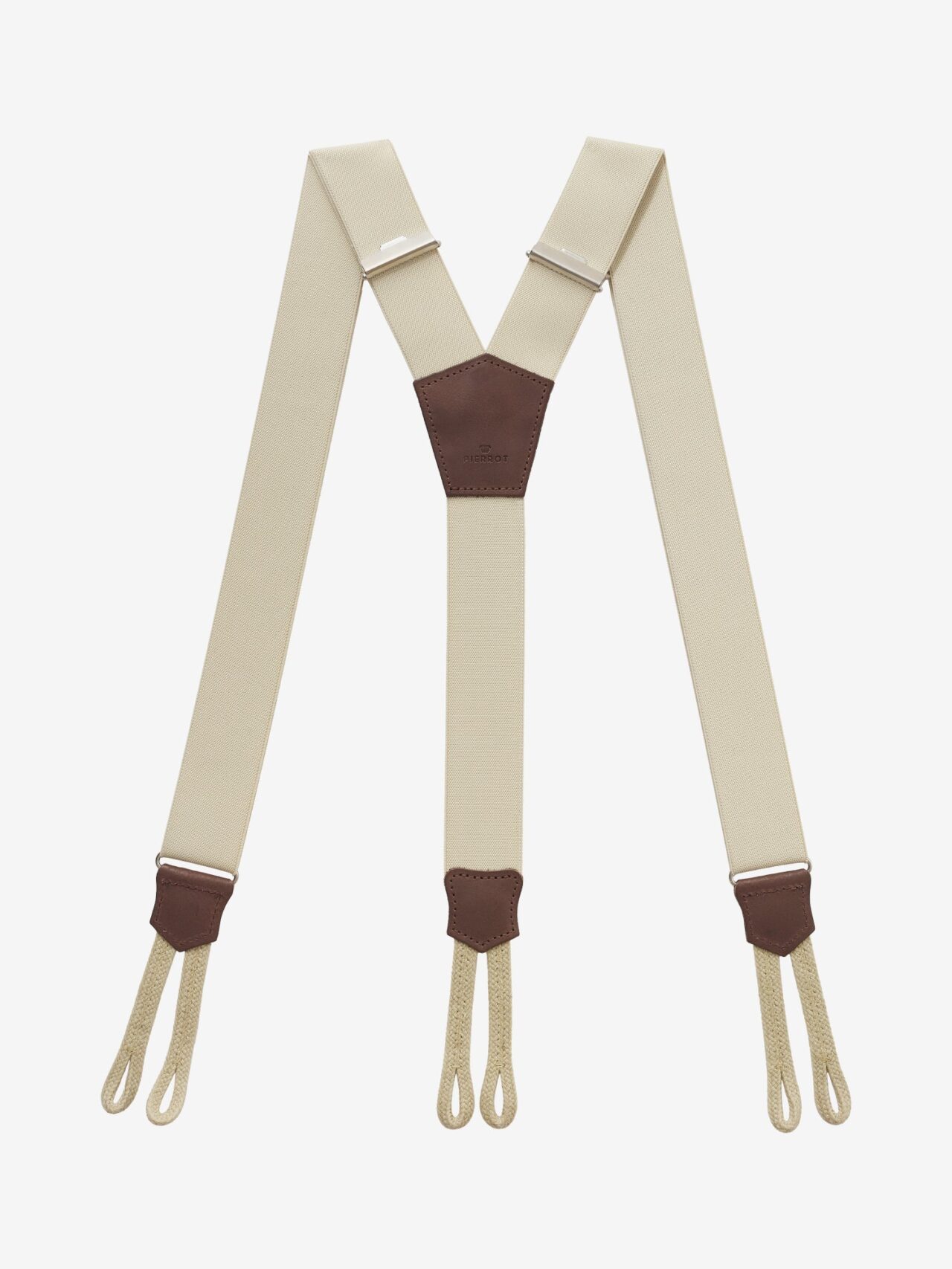 bretelles a boutons 5053381 Pierrot - Bretelles à Boutons – Beige