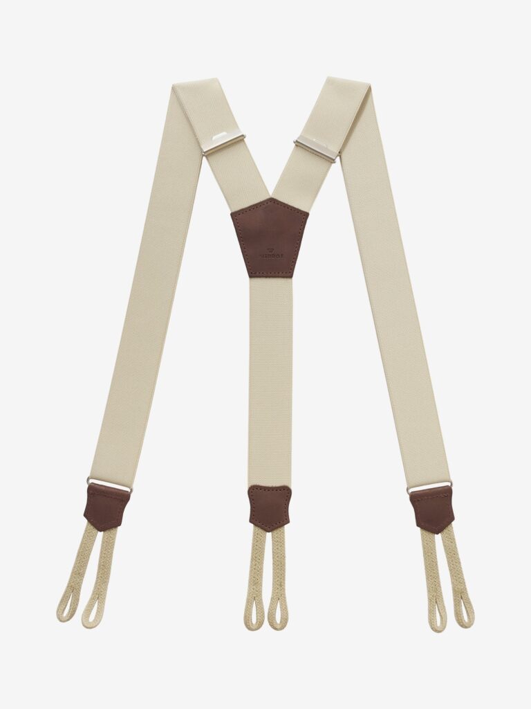 bretelles a boutons 5053381 Pierrot - Bretelles à Boutons – Beige