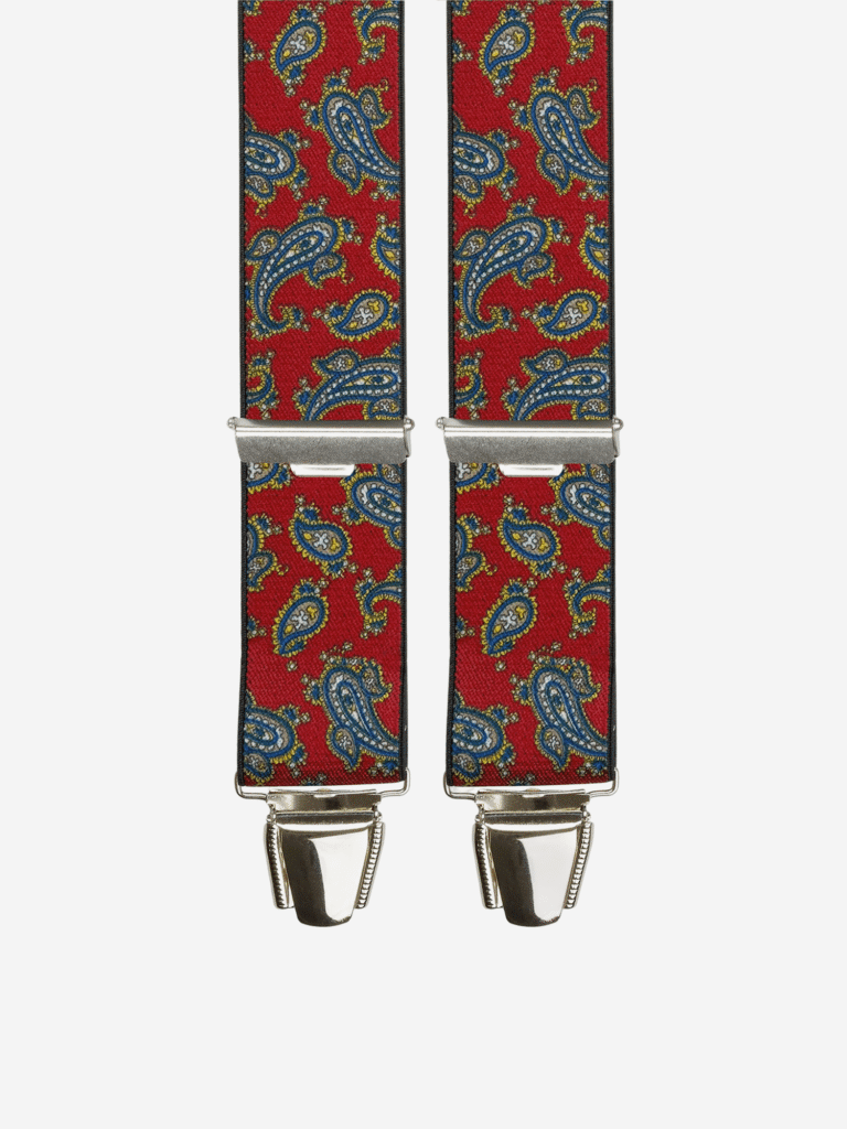 Pierrot - Bretelles à Motifs Classiques Paisley