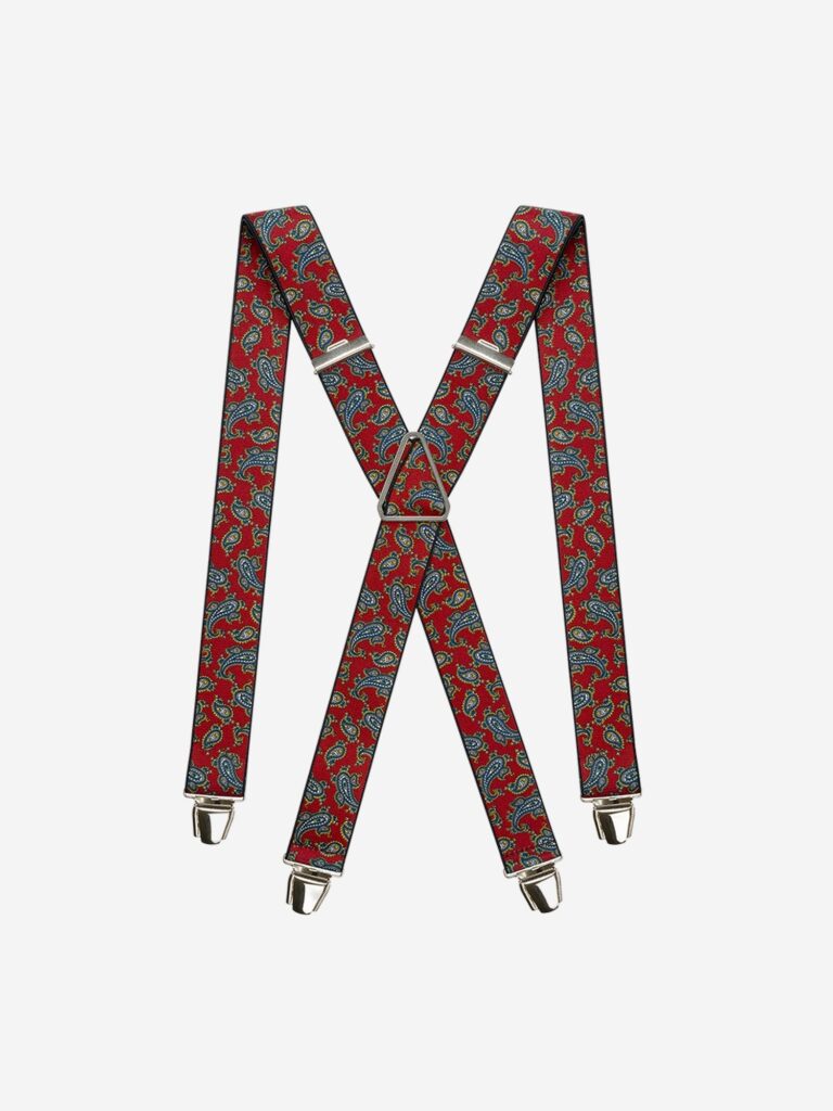 bretelles a motifs classiques paisley 5210044 Pierrot - Bretelles à Motifs Classiques Paisley