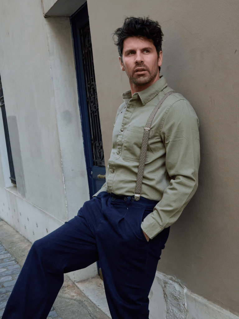 Pierrot - Bretelles fines à pois