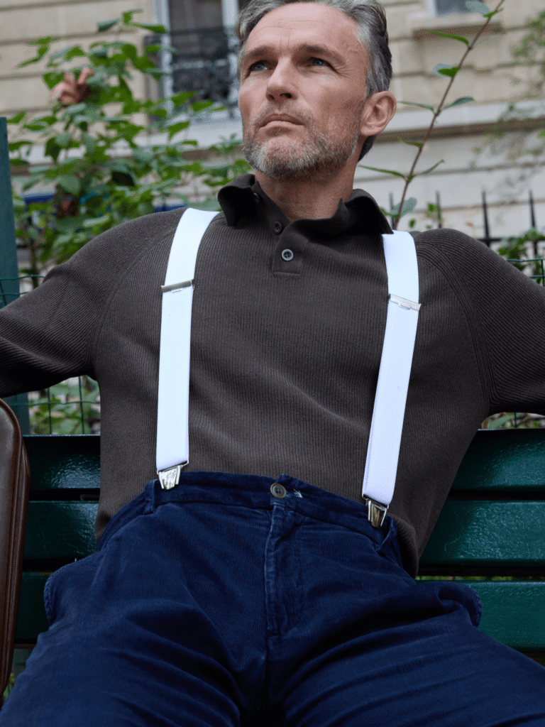 Pierrot - Bretelles Unies Classiques