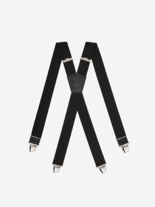Bretelles Unies Finitions Cuir par la marque Pierrot Pierrot - Bretelles Unies Finitions Cuir