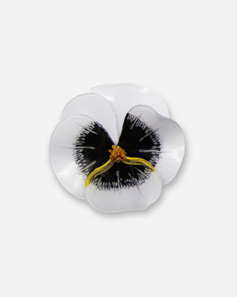 Ciléa Paris - Broche Pensée - Grand – Vert