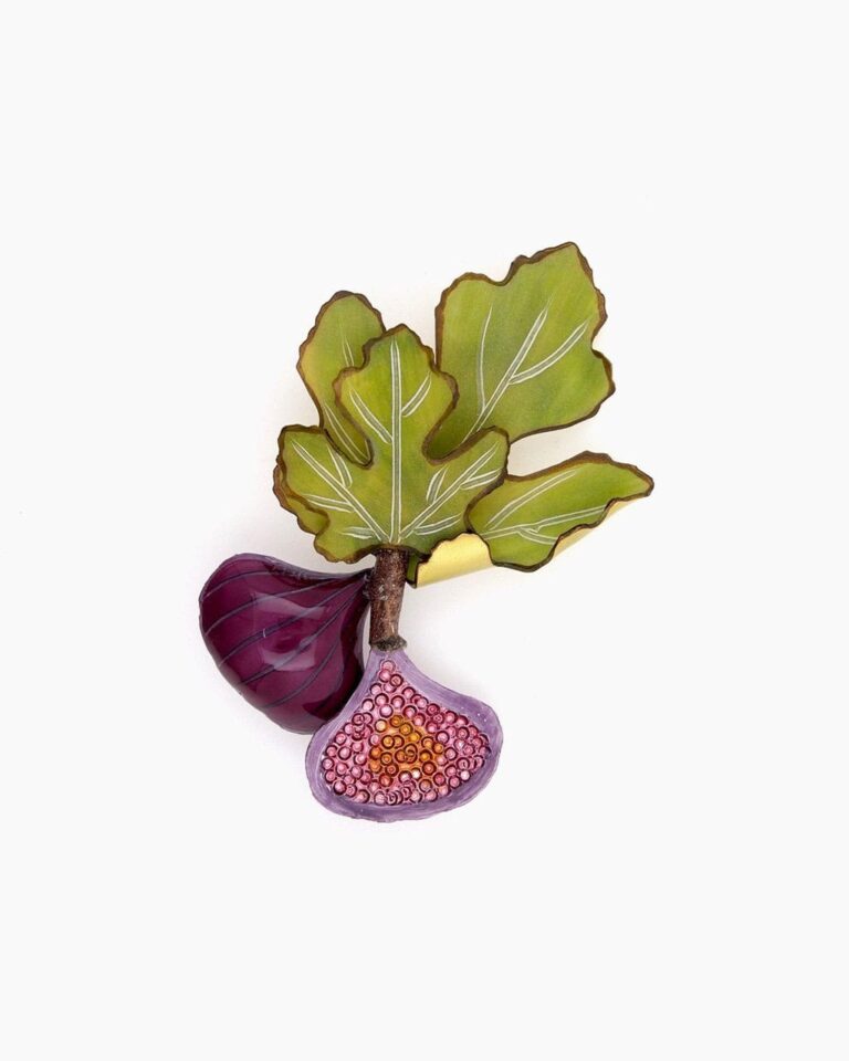 Ciléa Paris - Broches Figues – Vert