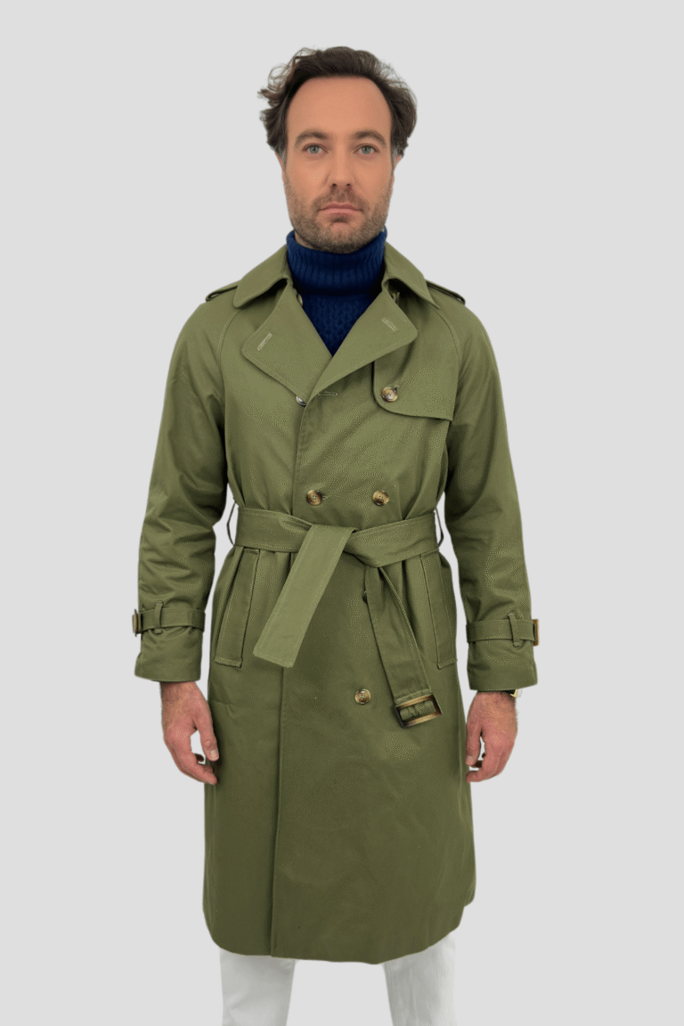 Coulange - Trench coat vert kaki M67 – 3XL