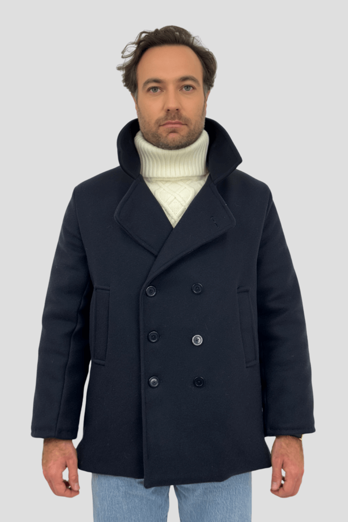 Coulange - Caban Court cachemire B56 – 3XL