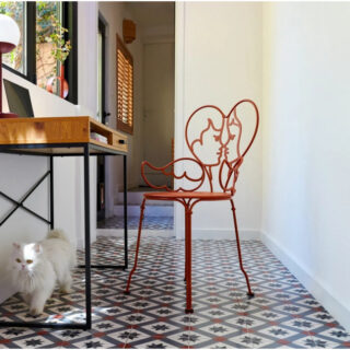 Chaise de repas FERMOB Ange en métal – 25 coloris par la marque Fermob Fermob - Chaise de repas FERMOB Ange en métal – 25 coloris