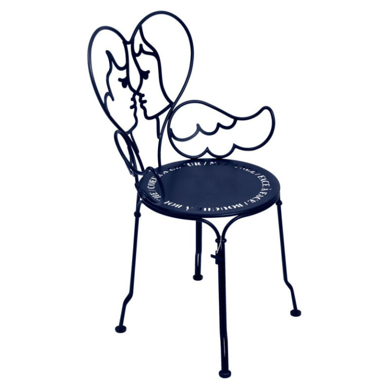 FERMOB - Chaise de repas FERMOB Ange en métal - 25 coloris