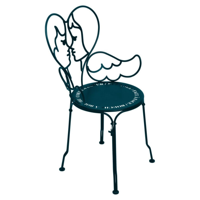 FERMOB - Chaise de repas FERMOB Ange en métal - 25 coloris