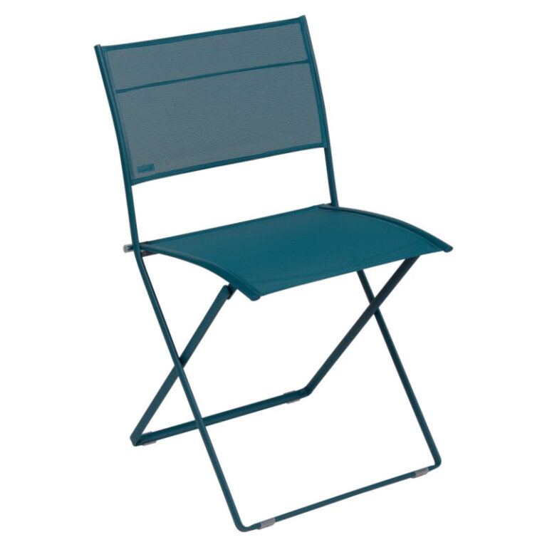 FERMOB - Chaise pliante de repas FERMOB Plein air en métal - 9 coloris
