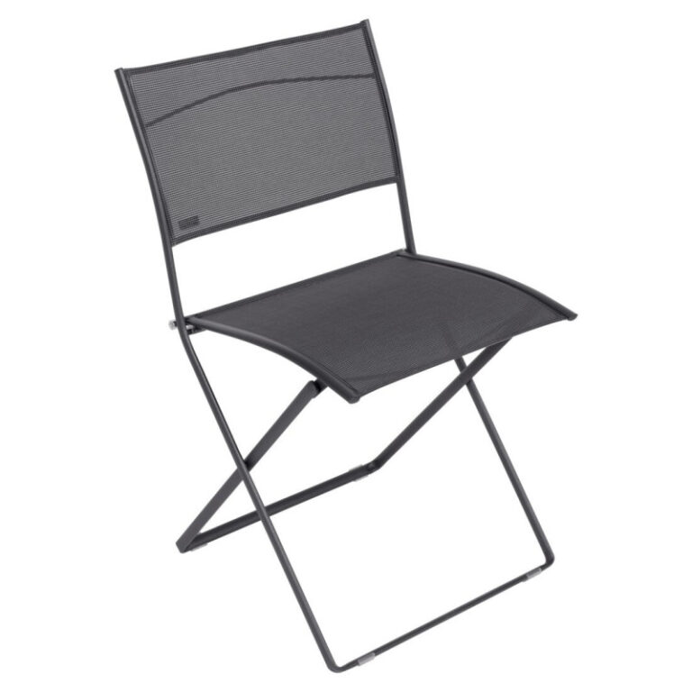 FERMOB - Chaise pliante de repas FERMOB Plein air en métal - 9 coloris