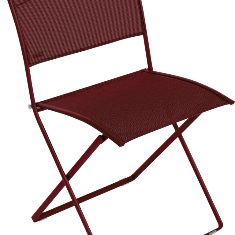 FERMOB - Chaise pliante de repas FERMOB Plein air en métal - 9 coloris