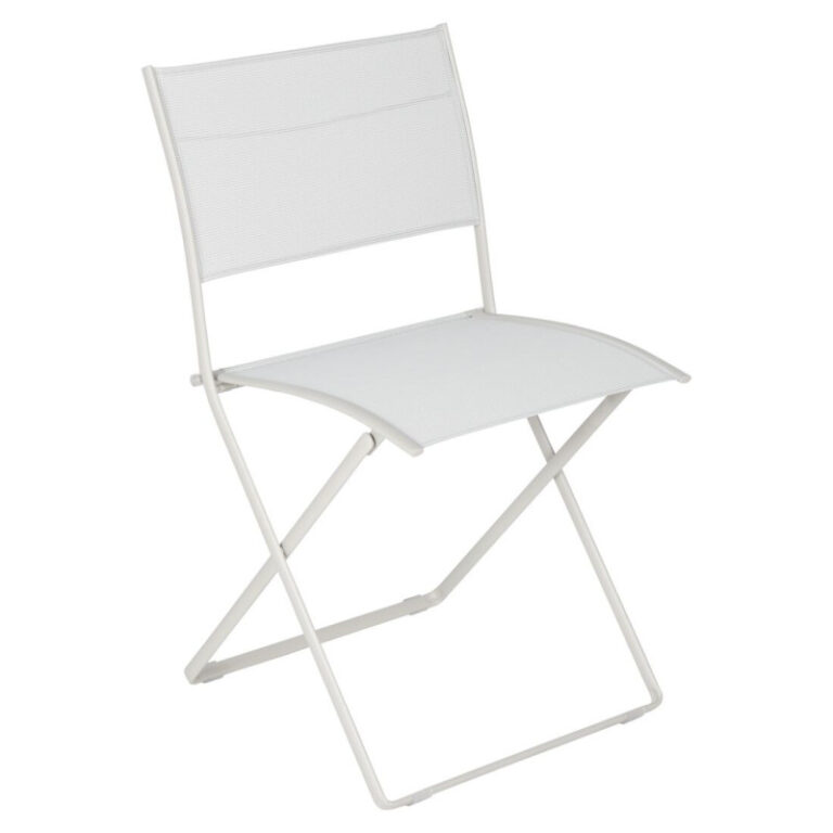 FERMOB - Chaise pliante de repas FERMOB Plein air en métal - 9 coloris