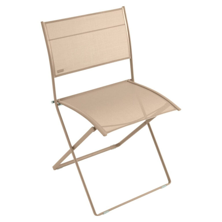FERMOB - Chaise pliante de repas FERMOB Plein air en métal - 9 coloris