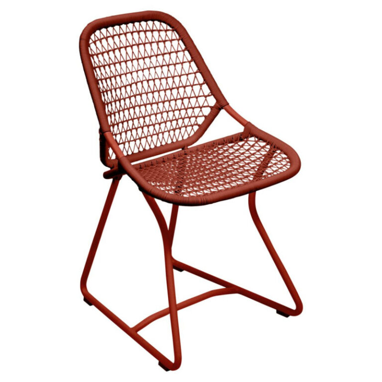 FERMOB - Chaise de repas FERMOB Sixties en métal - 5 coloris