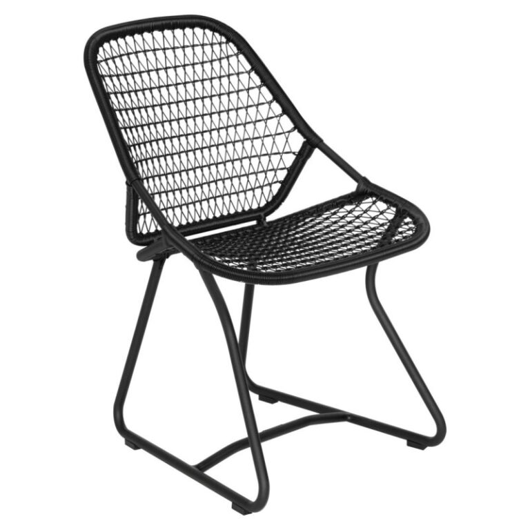 FERMOB - Chaise de repas FERMOB Sixties en métal - 5 coloris