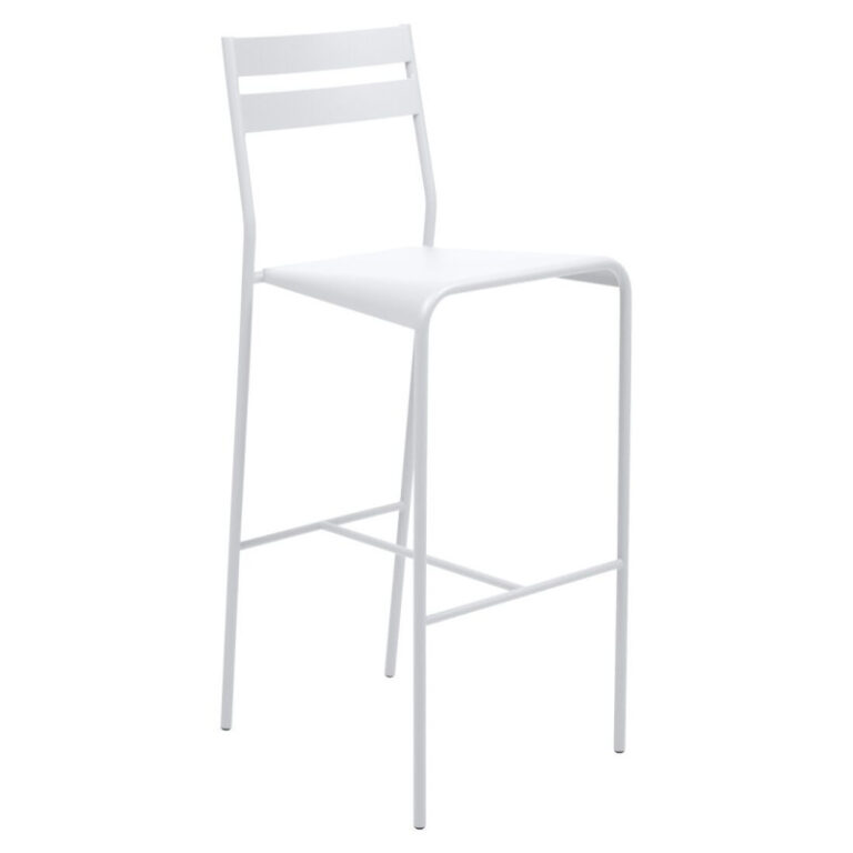 FERMOB - Chaise haute de bar FERMOB Facto en métal - 25 coloris
