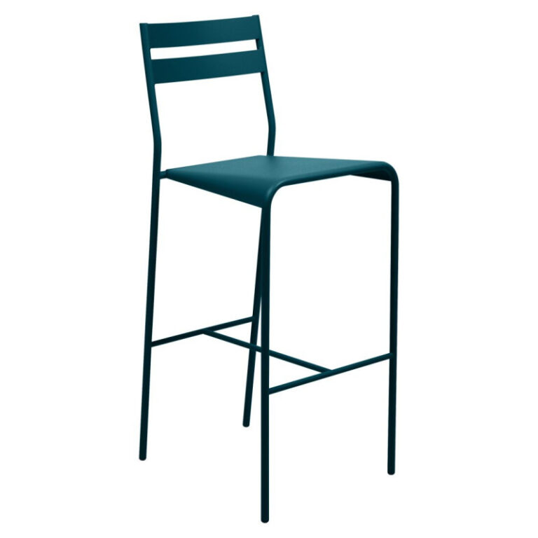 FERMOB - Chaise haute de bar FERMOB Facto en métal - 25 coloris