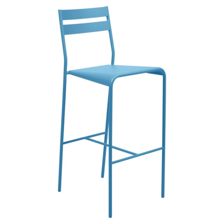 FERMOB - Chaise haute de bar FERMOB Facto en métal - 25 coloris