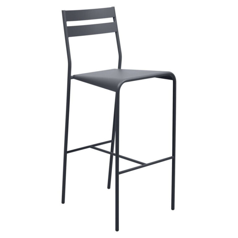 FERMOB - Chaise haute de bar FERMOB Facto en métal - 25 coloris