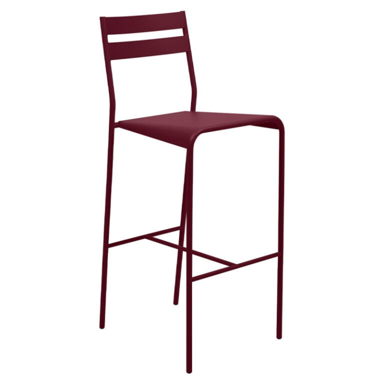 FERMOB - Chaise haute de bar FERMOB Facto en métal - 25 coloris