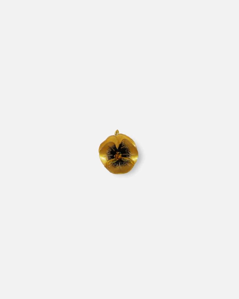 Ciléa Paris - Pendentif Pensée - Mini – Rouge / Je ne veux pas la chaîne