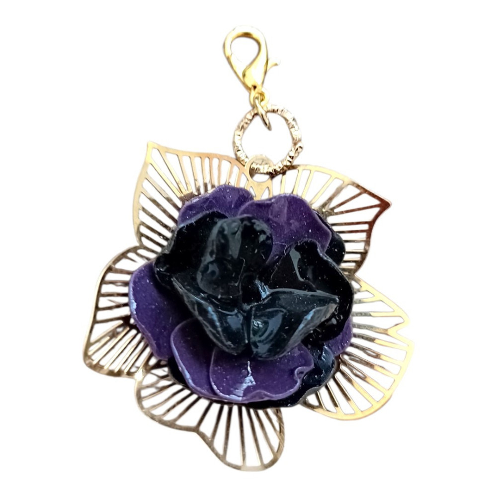 charms breloque 10 L’Atelier de Patricia - Charms breloque – violet fonce