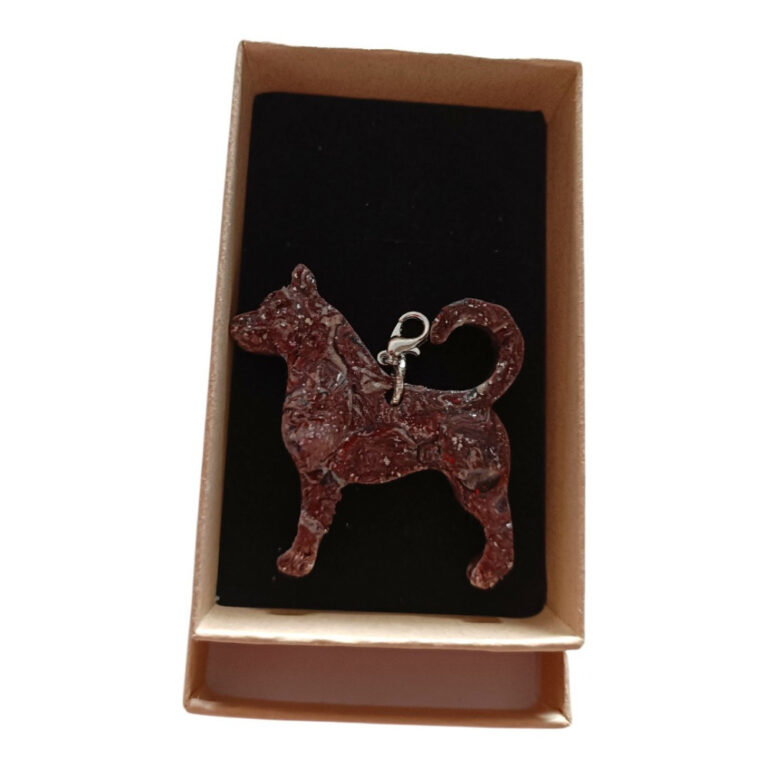 L’Atelier de Patricia - Charms breloque chien – Noir