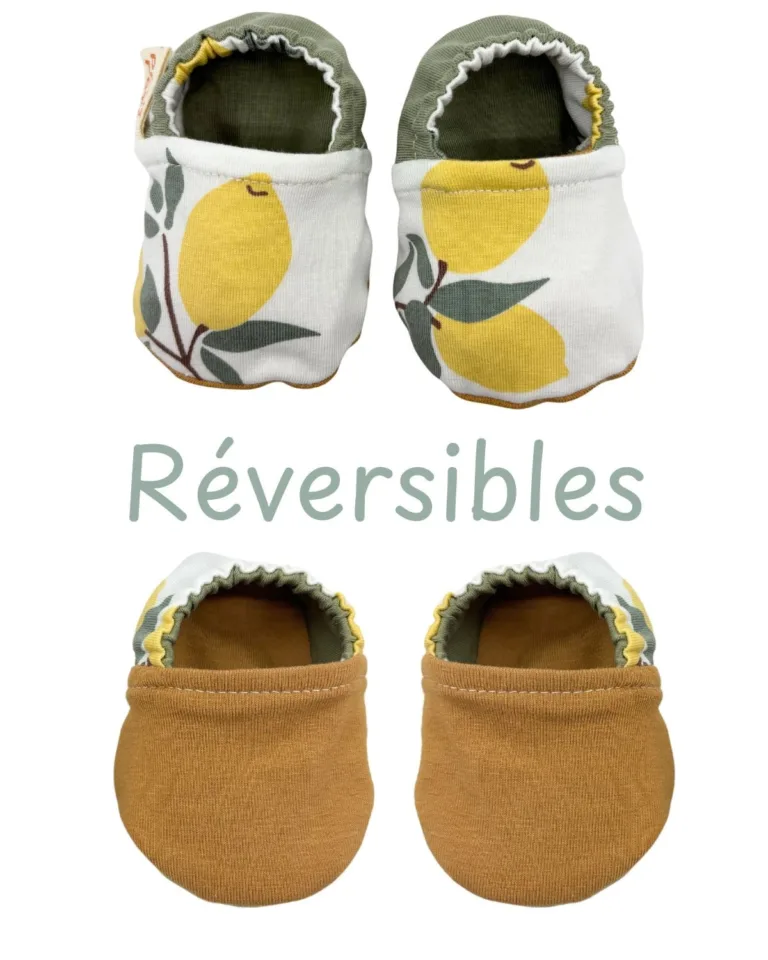 Petit Pote - Chaussons bébé souples – Aqua / 18-20