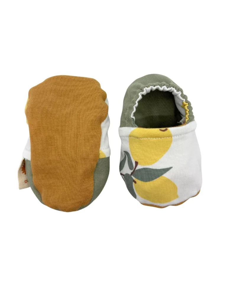 Petit Pote - Chaussons bébé souples – Aqua / 18-20