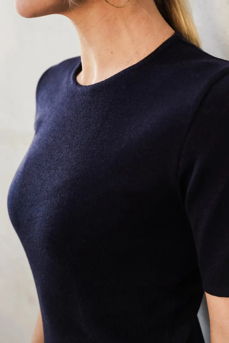 Thelma & Rose - Pull 100% mérinos Chloé – 3 / Bleu marine