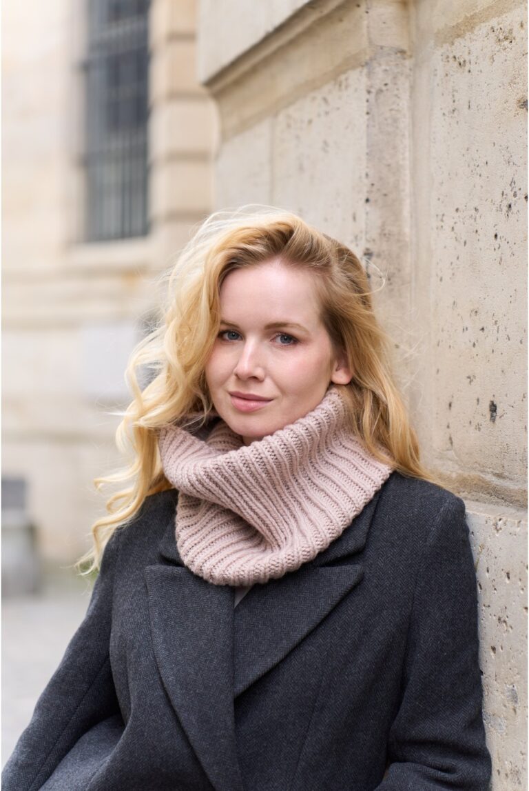 Maison Bonnefoy - Tour de cou Claire Beige