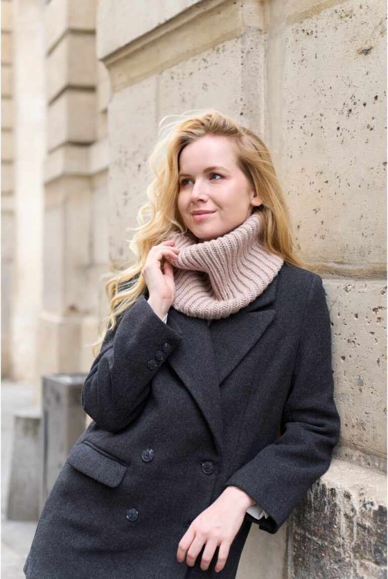 Maison Bonnefoy - Tour de cou Claire Beige