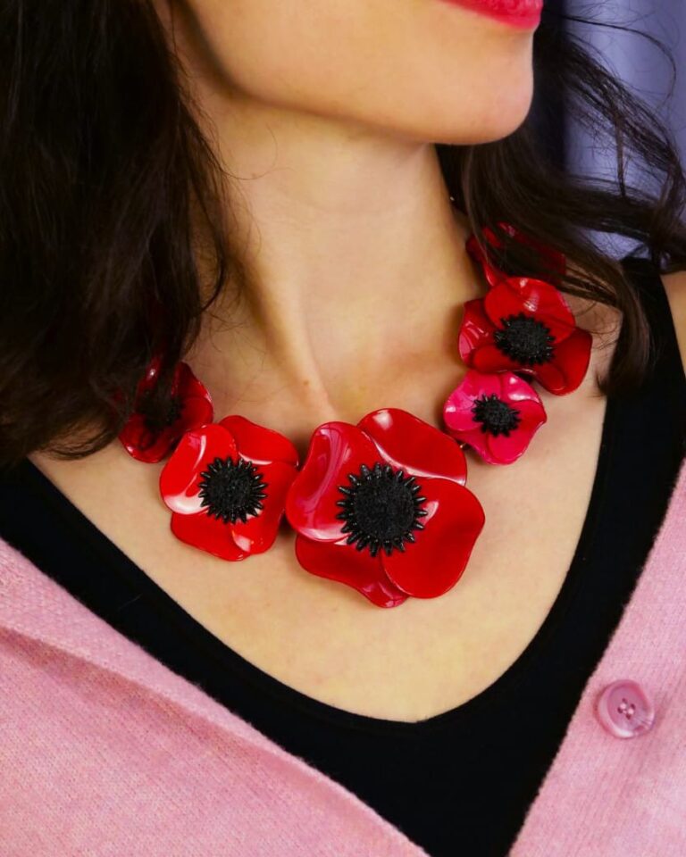 Ciléa Paris - Collier Anémone - Maxi – Noir
