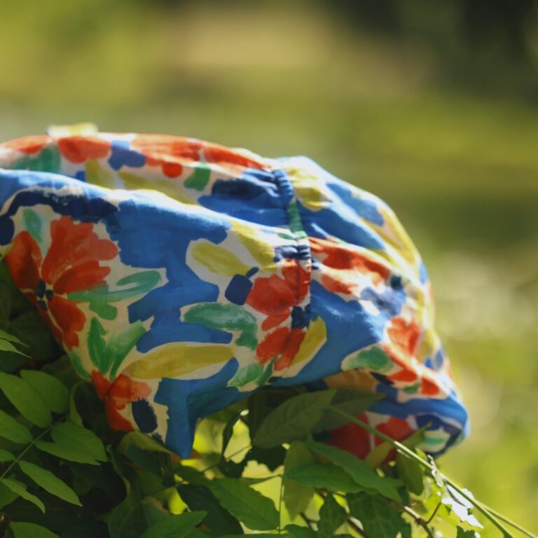 Quintessence - Combinaison LOUNA - Satin de coton jardin solaire – XXL