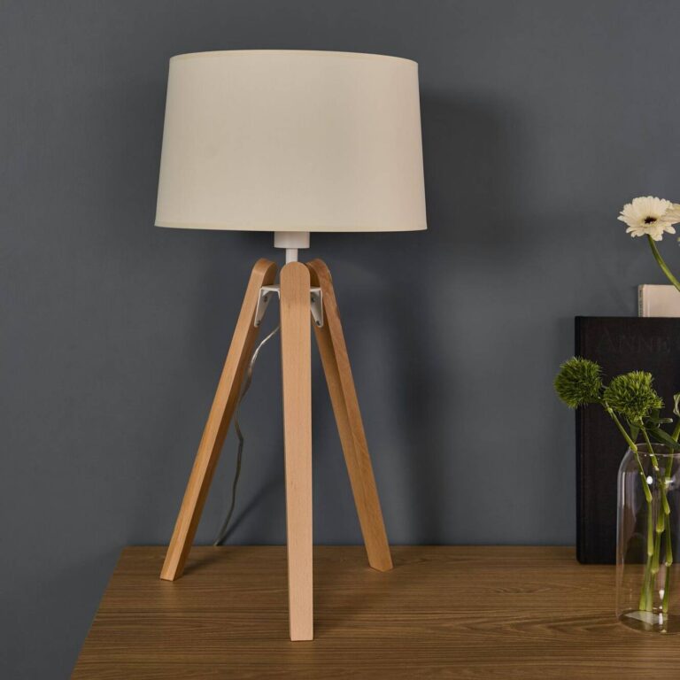 ESSENTIELS PAR CAMIF - Lampe de table Essence - Aluminor