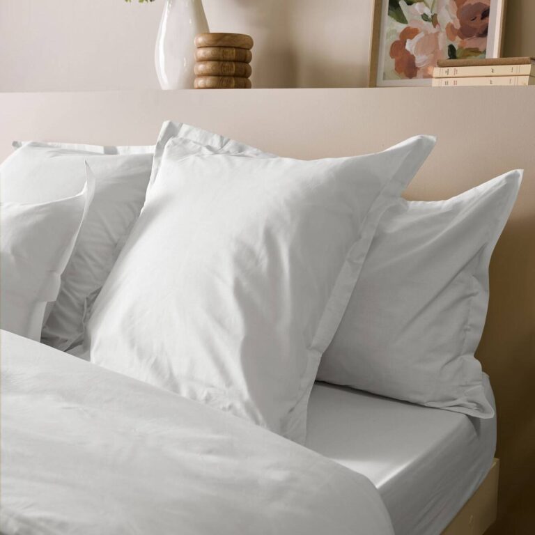ESSENTIELS PAR CAMIF - Lot de 2 draps housses bonnet 33 cm coton bio Fil & Sens